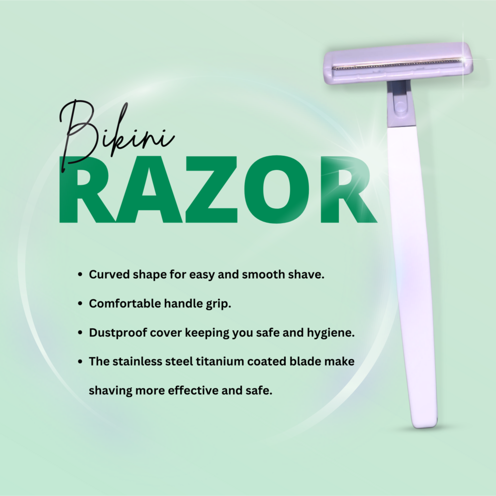 CareDone Bikini Sensitive Hair Removal, 1Pcs Women Razors |Intimate care| Derm Tested|No irritation. - Image 6